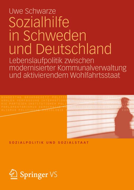 Produktbild Sozialhilfe in Schweden und Deutschland (Deutsch, Uwe Schwarze, 2012)