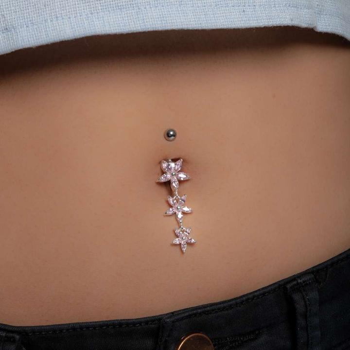 Immagine prodotto Bijouteria Piercing ventre (Acciaio inossidabile, Argento 925, Vetro (di orologio))