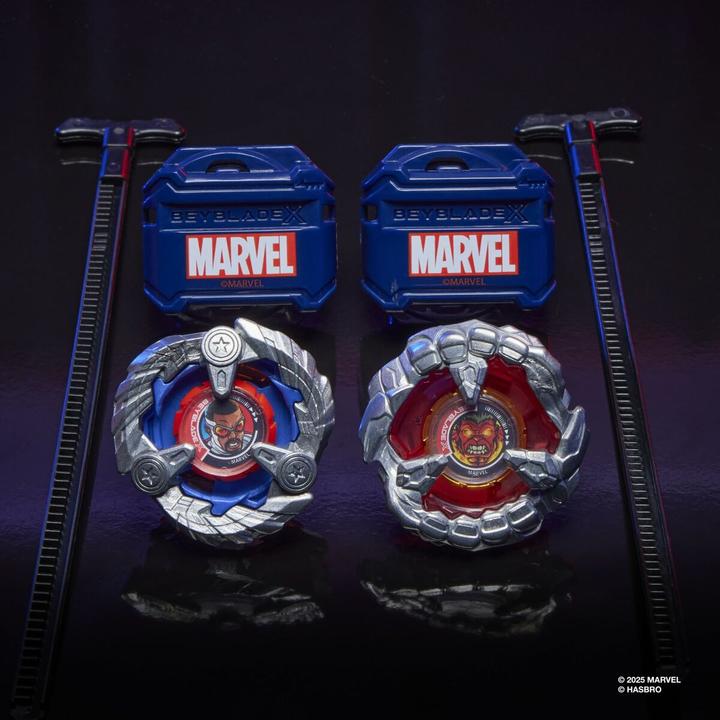 Actual product image Hasbro Bey Bbx Marvel Collab (Assorted) (Multilingual)
