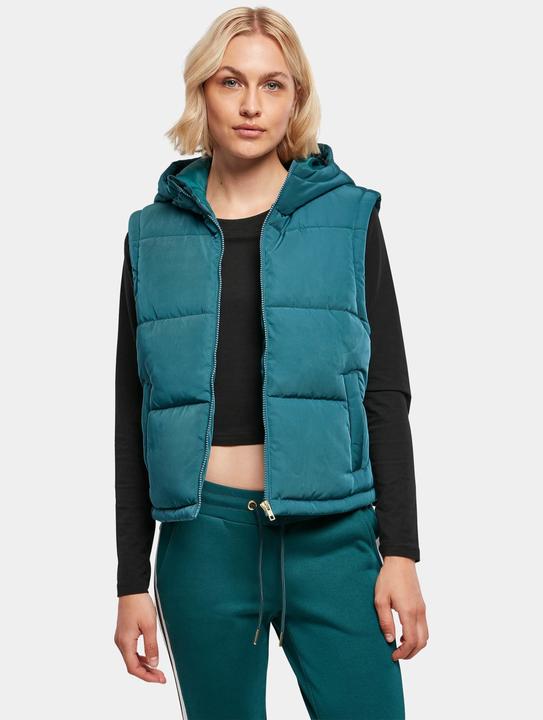 Produktbild Urban Classics Ladies Recycled Twill Puffer Vest - 19399 (4XL)