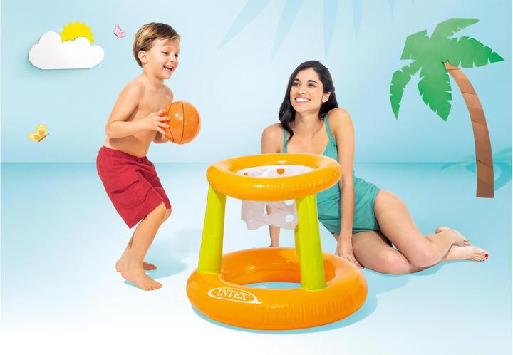 Actual product image Intex Water feature Floating Hoops