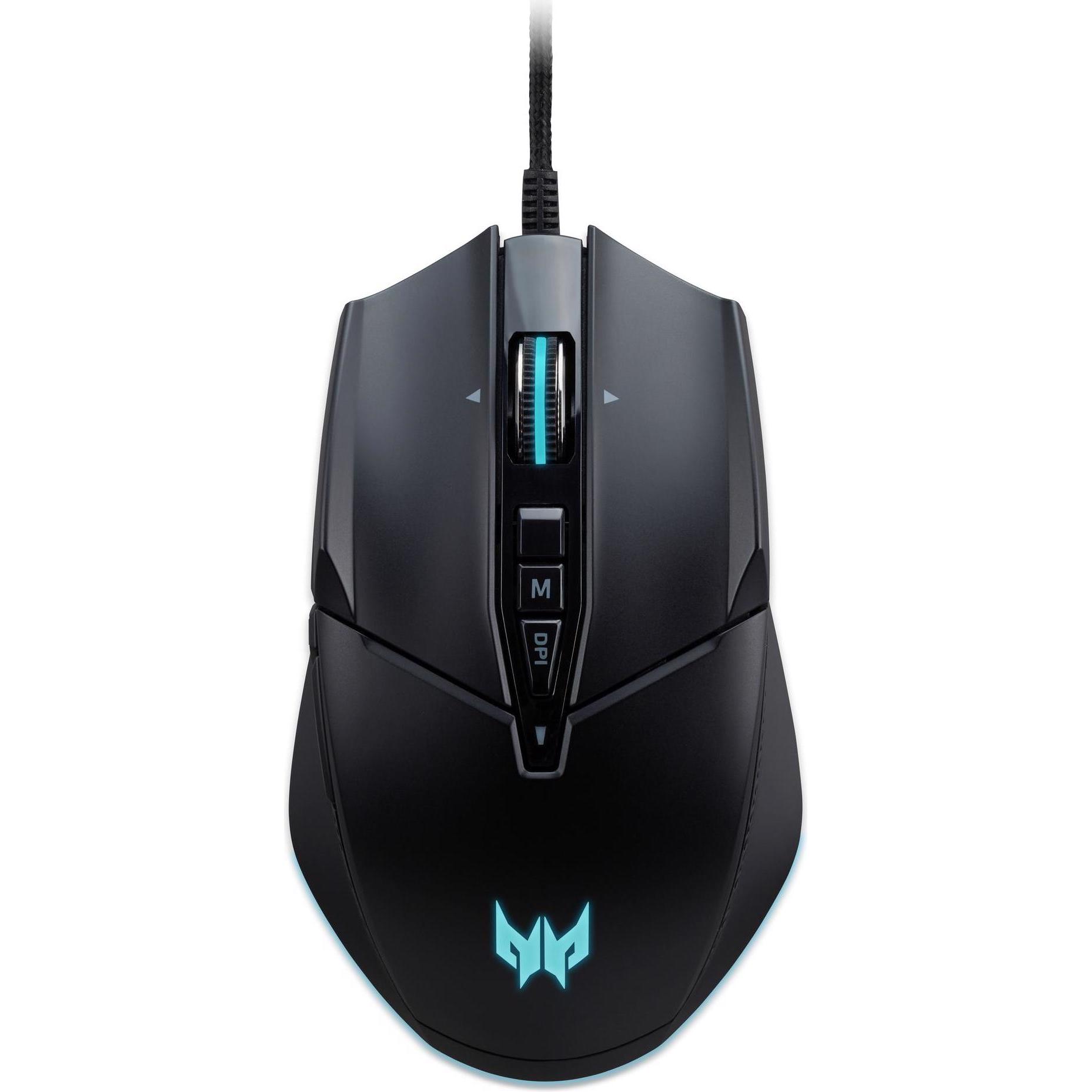 Acer Predator Cestus 335 (Kabelgebunden), Maus, Schwarz