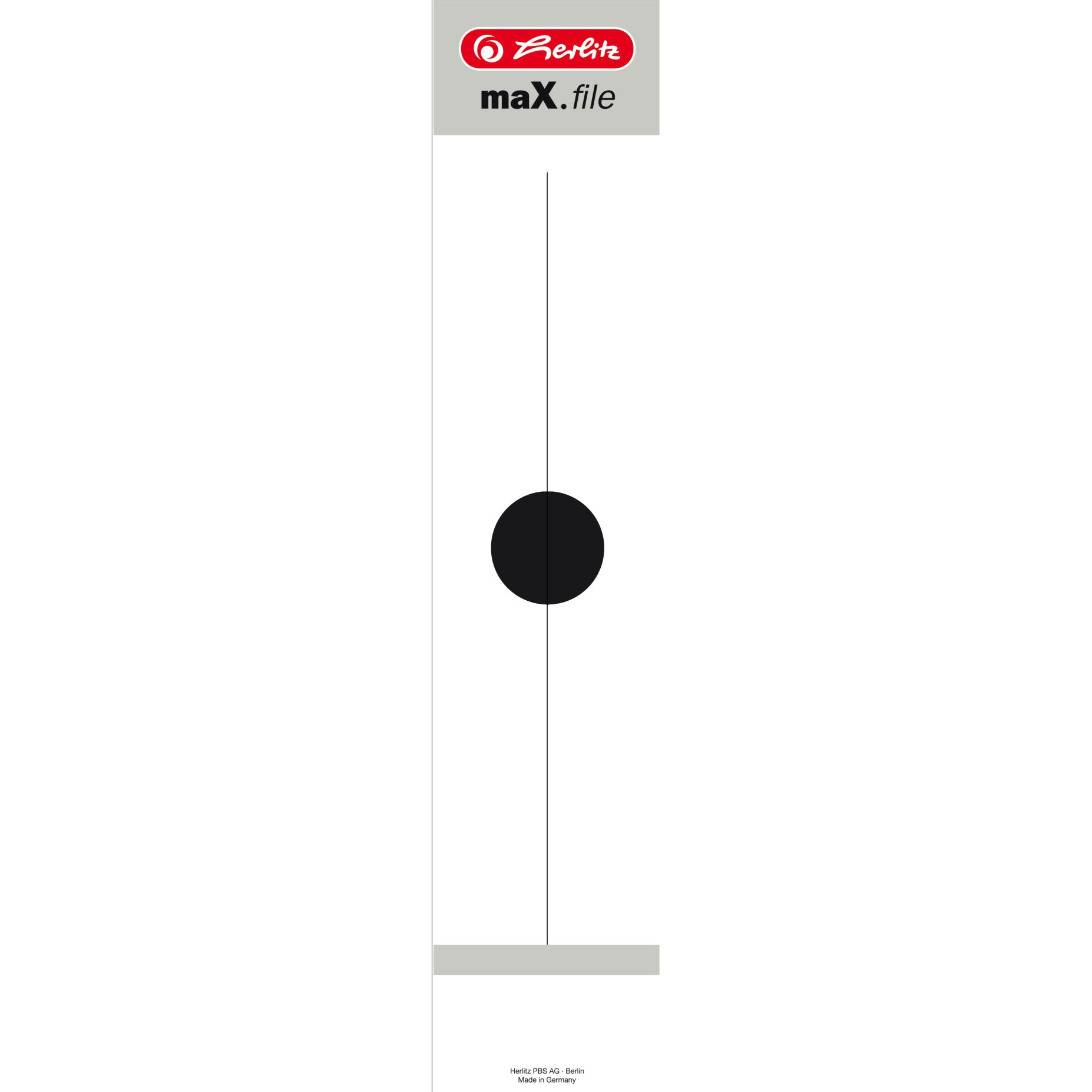 Herlitz, Ordner Zubehör, 10833929 selbstklebendes Etikett Weiss Rechteck 10 Stück(e)