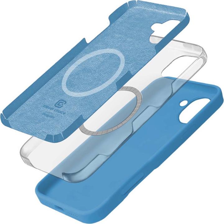 Image du produit Crong Color Cover Magnetic - iPhone 16 MagSafe Hülle (Blau) (Apple iPhone 16)