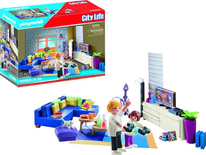 Actual product image Playmobil Living room (70989, Playmobil City Life)