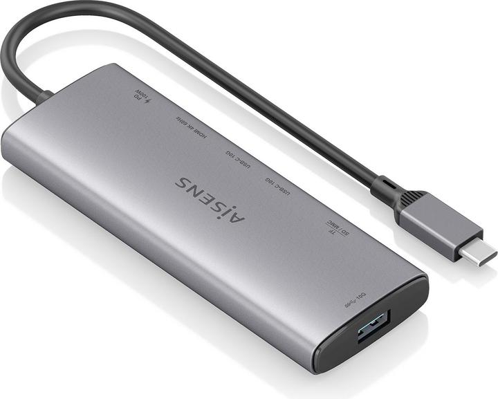 Produktbild Aisens ASUC-7P031-GR (USB-C, 7 Ports)