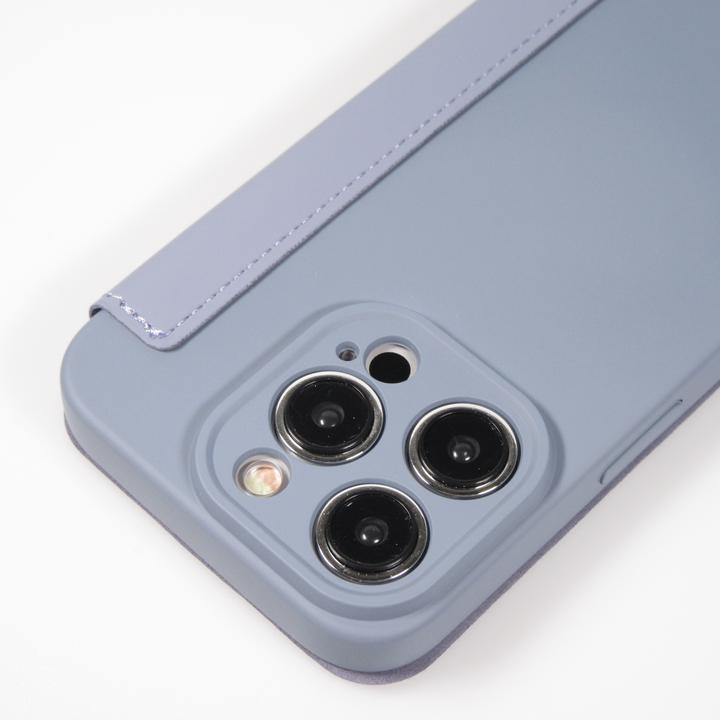 Image du produit PhoneLook Fourre Flip silicone souple avec surface lisse et mate (Apple iPhone 15 Pro)