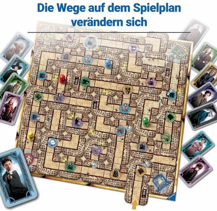 Produktbild Ravensburger Harry Potter Labyrinth (Italienisch, Niederländisch, Französisch, Deutsch, Englisch)