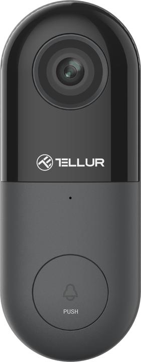 Produktbild Tellur Smart WiFi Video DoorBell 1080P, PIR, Wired black (WLAN)