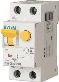 Actual product image Eaton RCD/MCB, 32 A, 30 mA, tripping curve circuit-breaker C, 1-pole + N, RCD tripping characteristic A