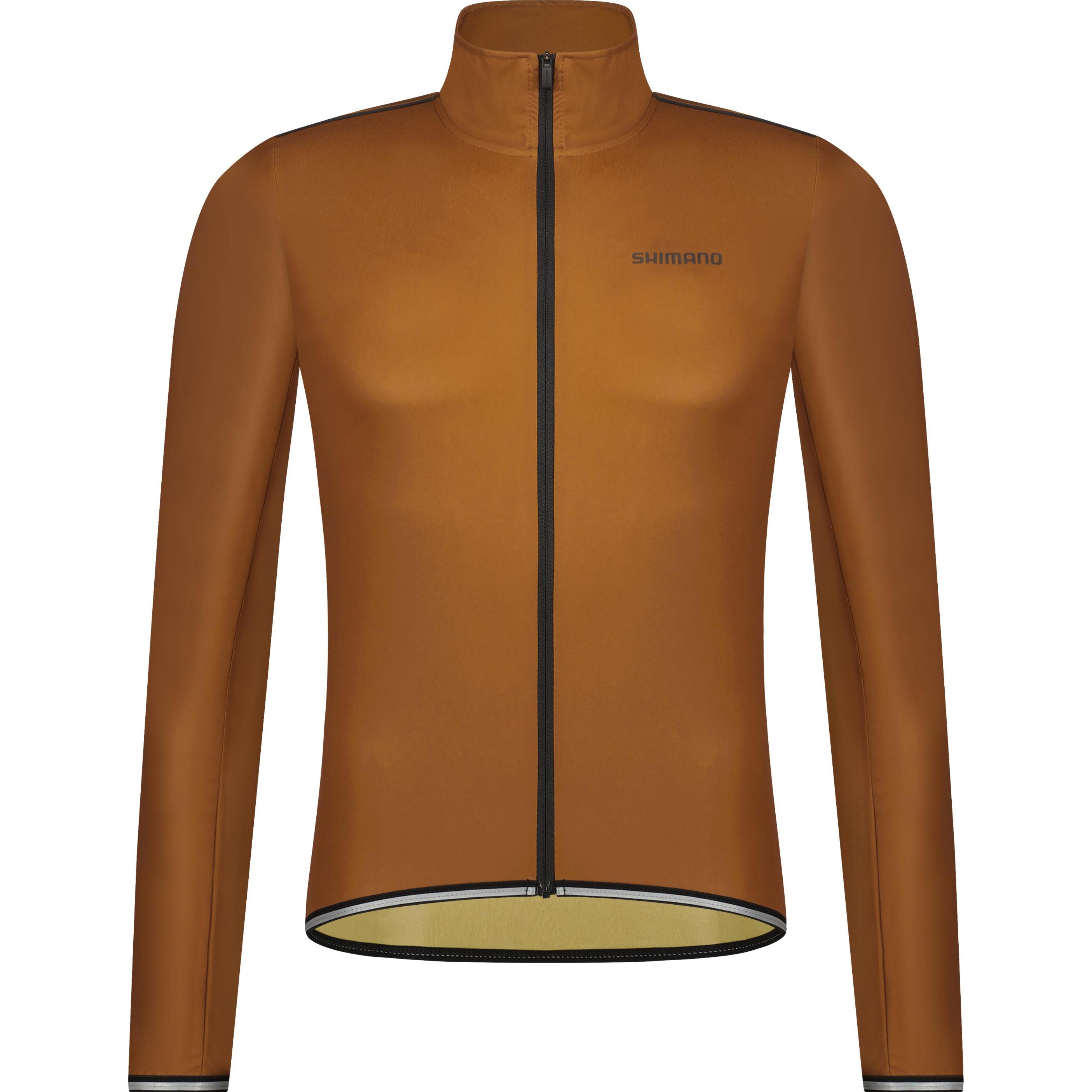 Shimano, Herren, Velojacke, Evolve No Season (L), Braun, L