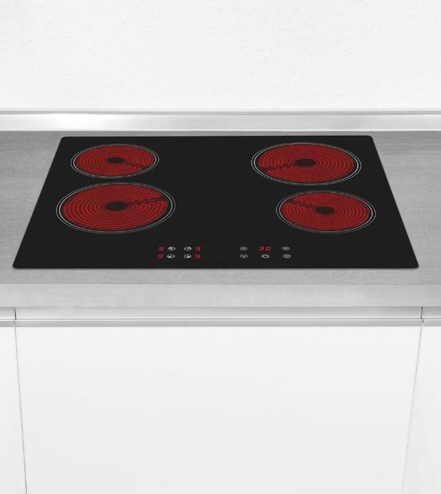 Actual product image Exquisit EKC601-Rsw-020 (58.40 cm, Glass ceramic hob)