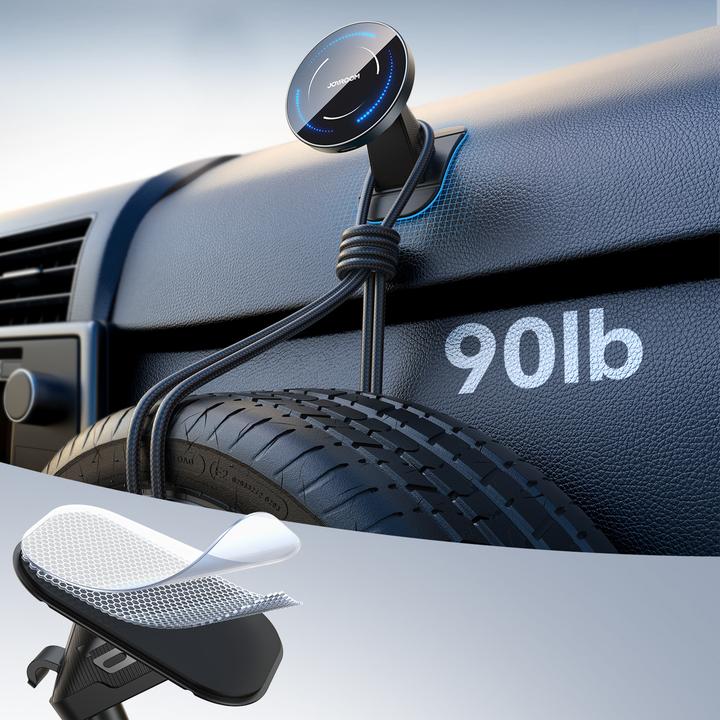 Immagine prodotto Joyroom Magsafe Mobile Holder with Wireless Charging for Car 15W - Black