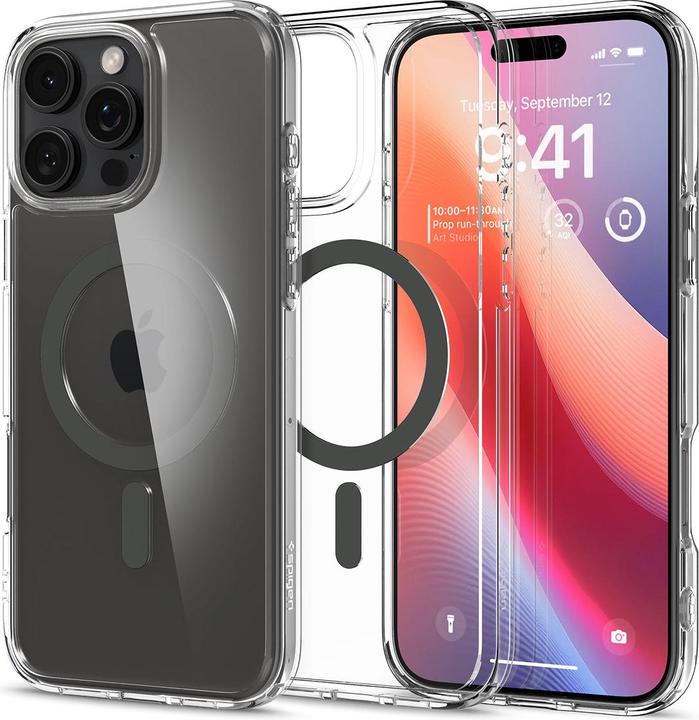 Produktbild Spigen Ultra Hybrid MAG iPhone 16 Pro Max MagSafe graphite ACS07999 (Apple iPhone 16 Pro Max)