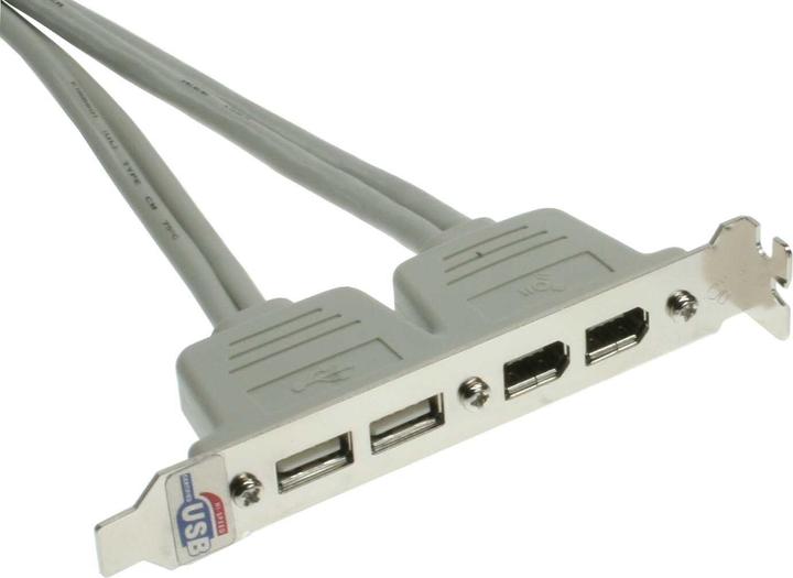 Actual product image InLine USB slot bracket (0.40 m)
