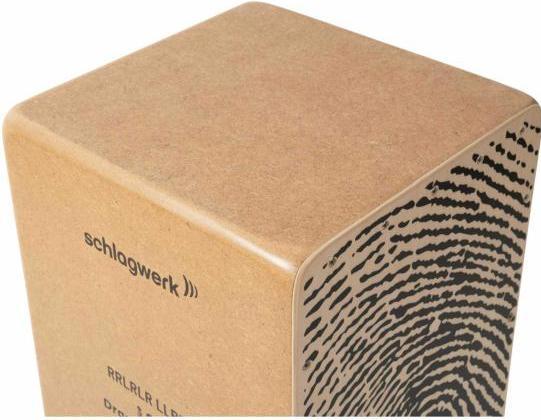 Actual product image Schlagwerk CP82 Cajon Rudiments Fingerprint (Cajon)