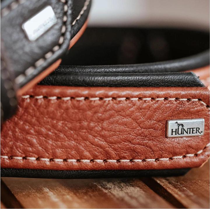 Produktbild Hunter Halsband Canadian Up für Hunde Cognac M (M, Hund, Allgemein)
