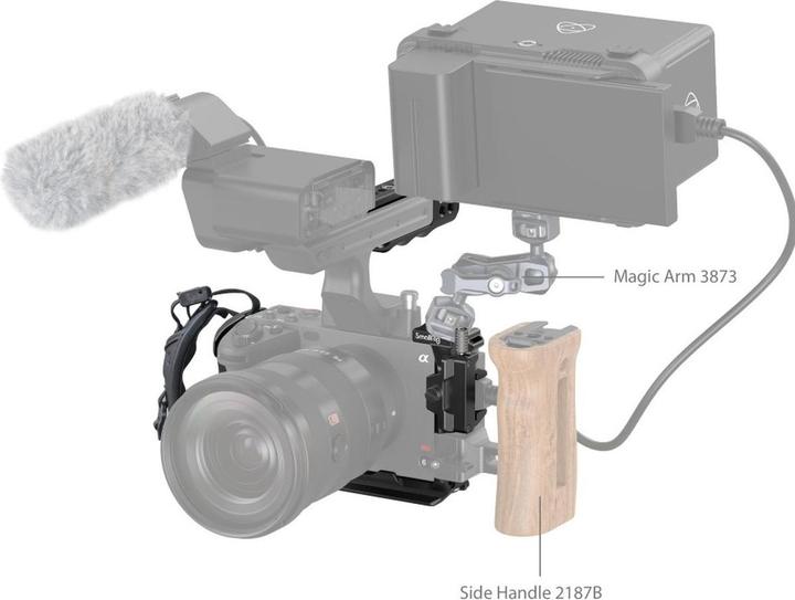 Produktbild SmallRig Handheld Cage Kit for Sony FX30 / FX3 (Cage, Griff)