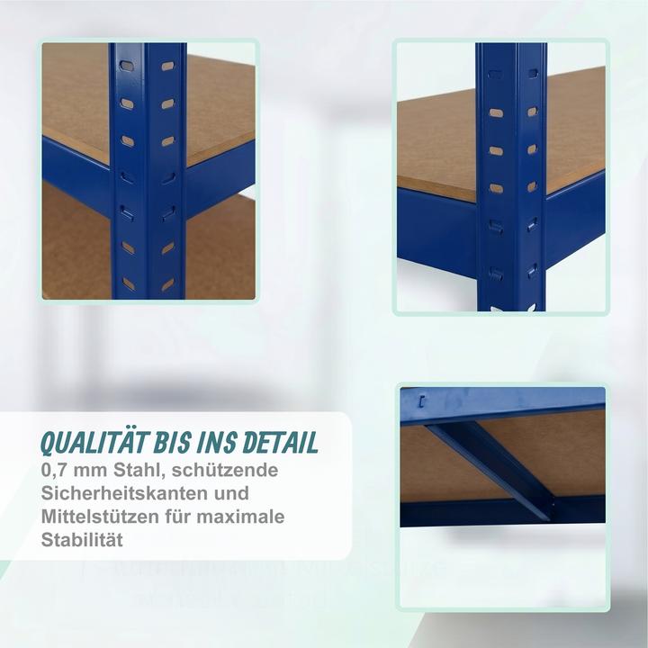 Produktbild Relaxdays Schwerlastregal