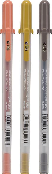 Produktbild Sakura Gel-Tintenroller Gelly Roll Moonlight 06 "Nature" (3x)