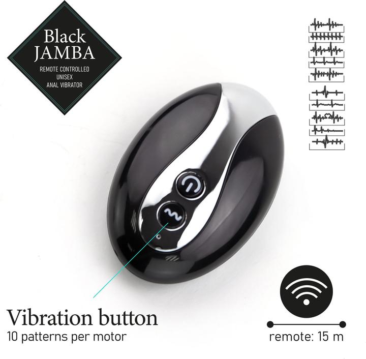 Actual product image FeelzToys Black Jamba