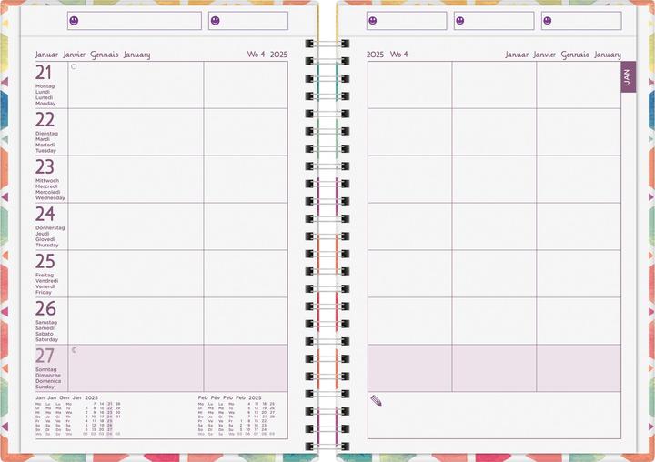 Valori nutrizionali e ingredienti Biella Agenda familiare Organizzatore familiare (14,5 x 20,5 cm)