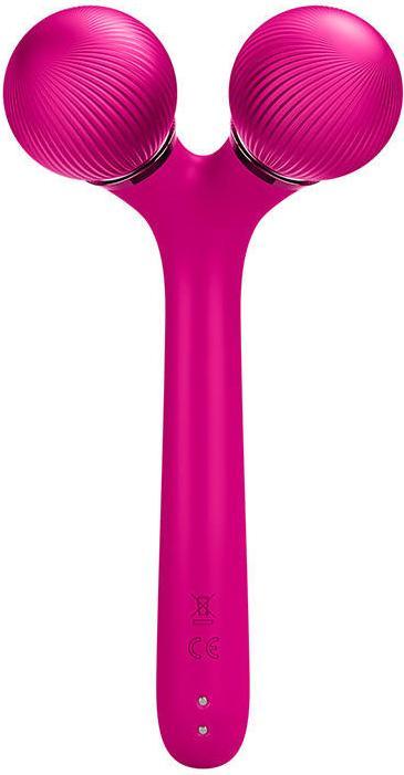 Immagine prodotto Konjac Sponge Roller soniczy do twarzy i ciała 4w1 Geske z Aplikacją (magenta)