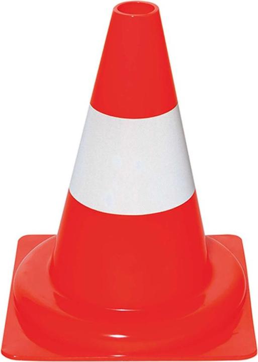 Actual product image Moravia Reflective PVC traffic cone 300 mm, film type A