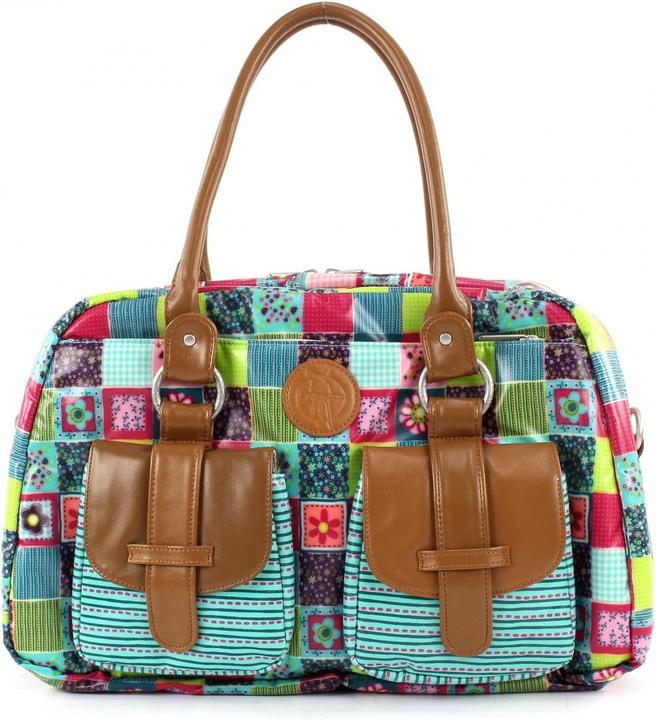 Lässig Vintage metro tas bloemen quilt