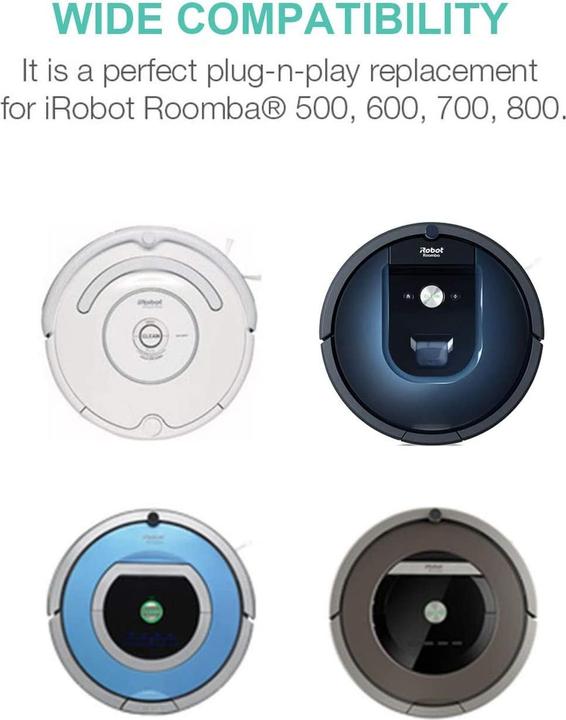 Produktbild Acconic Akku 5200mAh f. Roomba iRobot 660 665 670 671 675 696 681 790 866 886 896 Scooba 450
