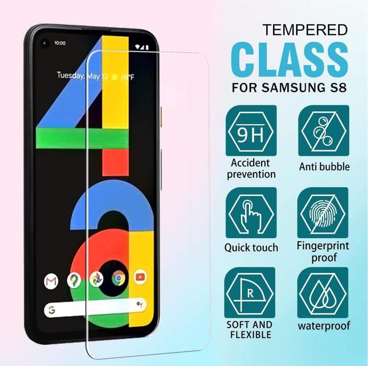 Produktbild Screenguard Google Pixel 4a Panzerglas Schutzfolie Case Friendly Design (1 Stk., Google Pixel 4a)