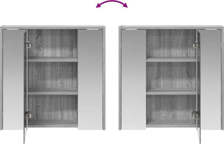 Actual product image vidaXL Badezimmerschrank (63.50 x 16 x 62.50 cm)