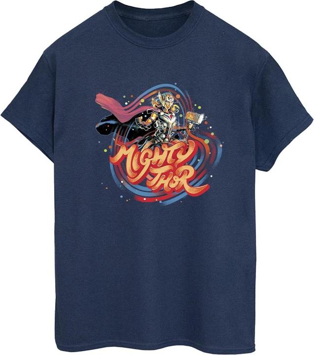 Image du produit - T-shirt THOR LOVE AND THUNDER MIGHTY THOR SWIRL - Femme (3XL)