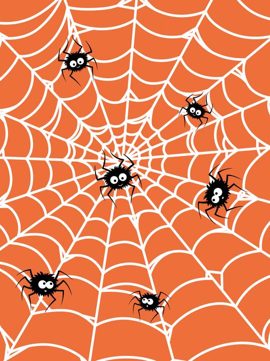 Produktbild Décopatch Pocket Hot-Foil Collection "Halloween Spinnen und Fledermäuse", 4er Set, 30 x... (30 x 40 cm)