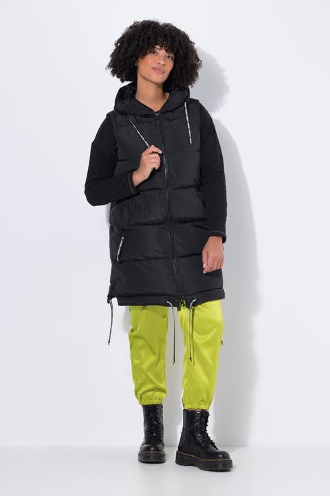 Produktbild Angel of Style Long-Steppweste, A-Linie, Kapuze (50)