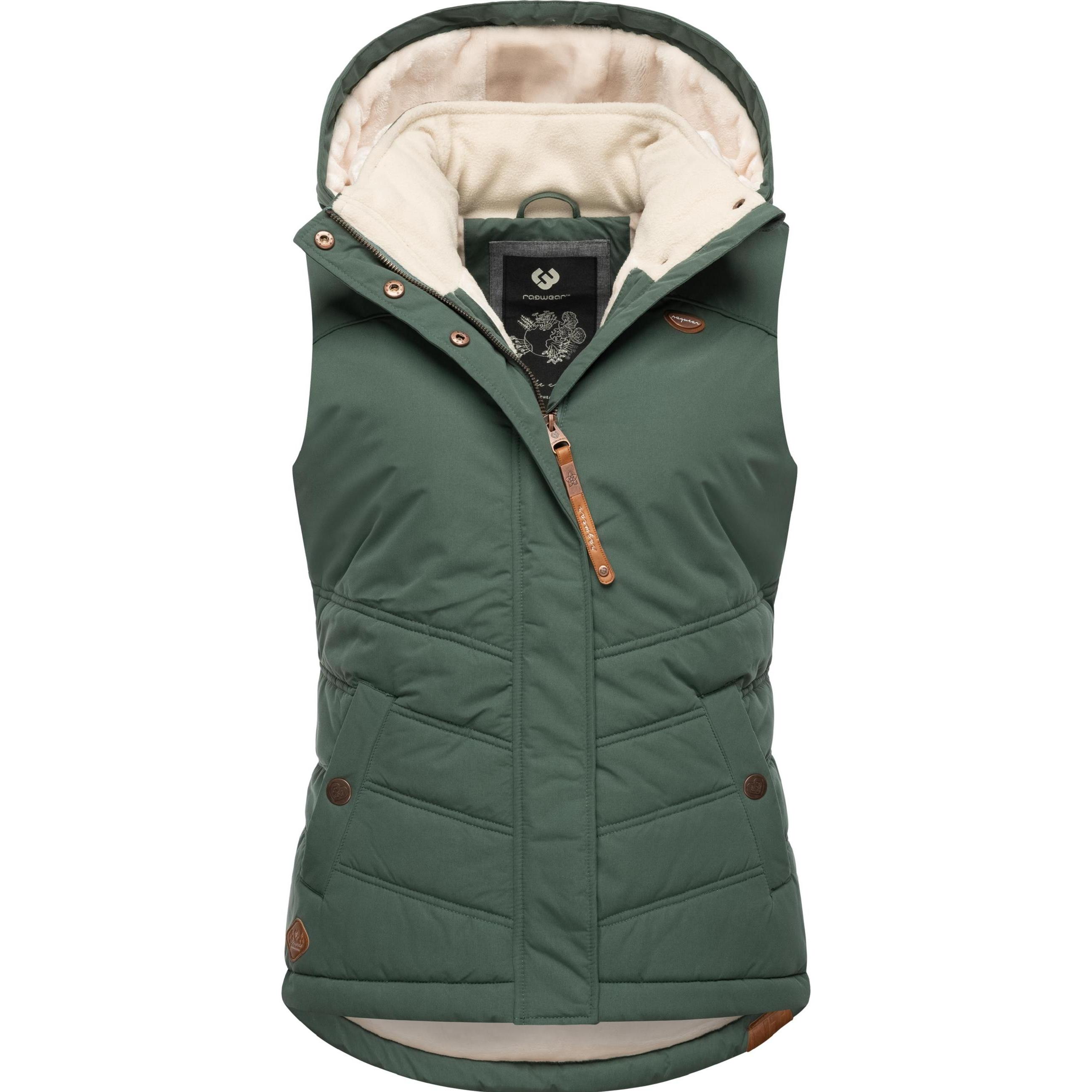 Ragwear, Damen, Weste, Hesty, Grün, (XL)