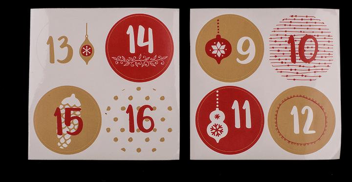 Produktbild Out of the blue DIY Adventskalender zum Befüllen