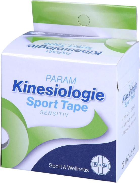 Kinesiology Sport Tape 5cm x 5m Green, 1 pc. plaster (5 m)