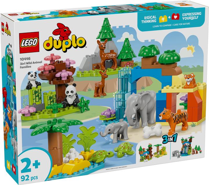 LEGO Wildtier-Familien 3-in-1-Set (10446)
