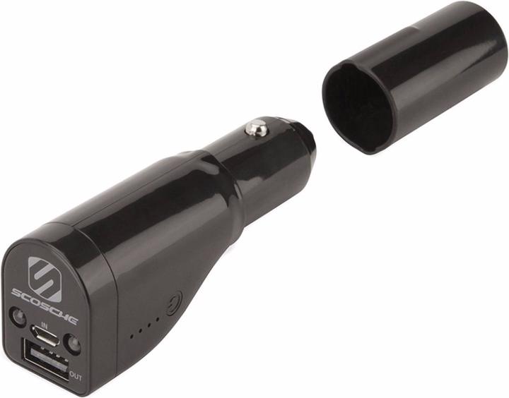 Actual product image Scosche goBAT Powerbank Black (2600 mAh)