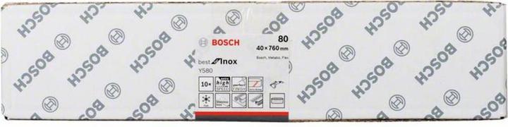 Produktbild Bosch Professional Zubehör PRO Y580 Schleifband, 40 x 760 mm, G80 (80)