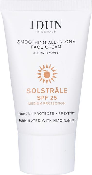 Image du produit IDUN Minerals IDUN Teint - Solstråle SPF Primer & Face Cream 25 (Crème solaire, SPF 25, 30 ml)