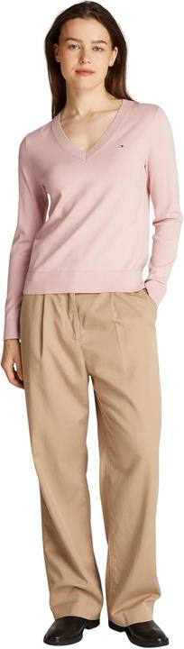 Produktbild Tommy Hilfiger Co Jersey Stitch V-Nk Sweater Ls (XXS)