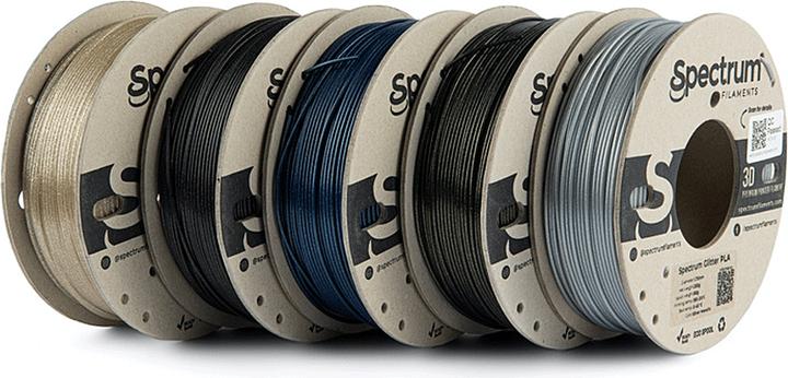 Aurora gold, Clear gold, Silver Metallic, Stardust blue, Volcano grey