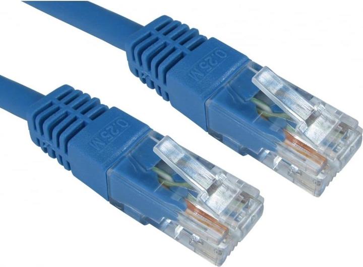 Produktbild Cables Direct 3m Cat 6 Utp Pvc Inj Mdd Cbl - Blue (CAT6, 3 m)
