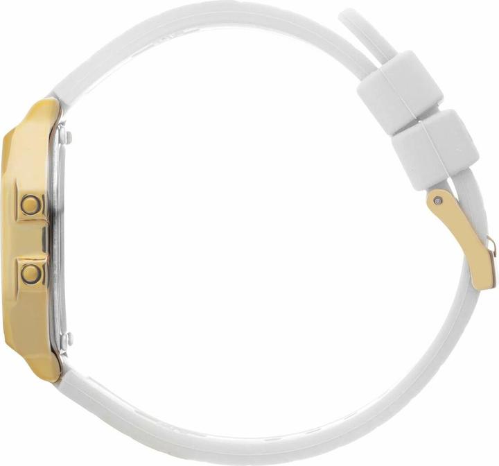 Immagine prodotto ICE Watch Cifra di ghiaccio retrò in oro bianco piccola 022049 (Orologio digitale, 34 mm)