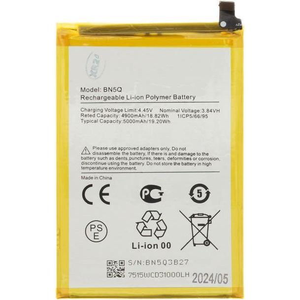 - BN5Q Xiaomi Battery 5000mAh (OEM), Smartphone Akku