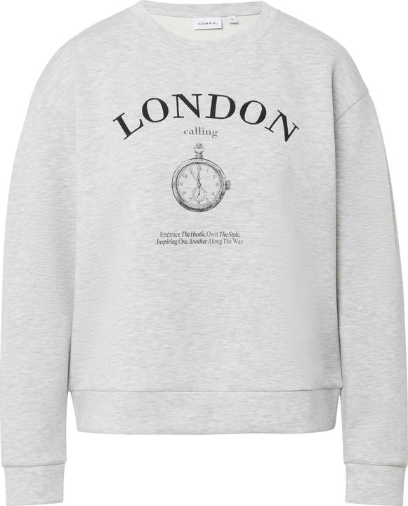 Produktbild Comma Sweatshirt Sweatshirt im Relaxed Fit mit 3D-Applikation (34)