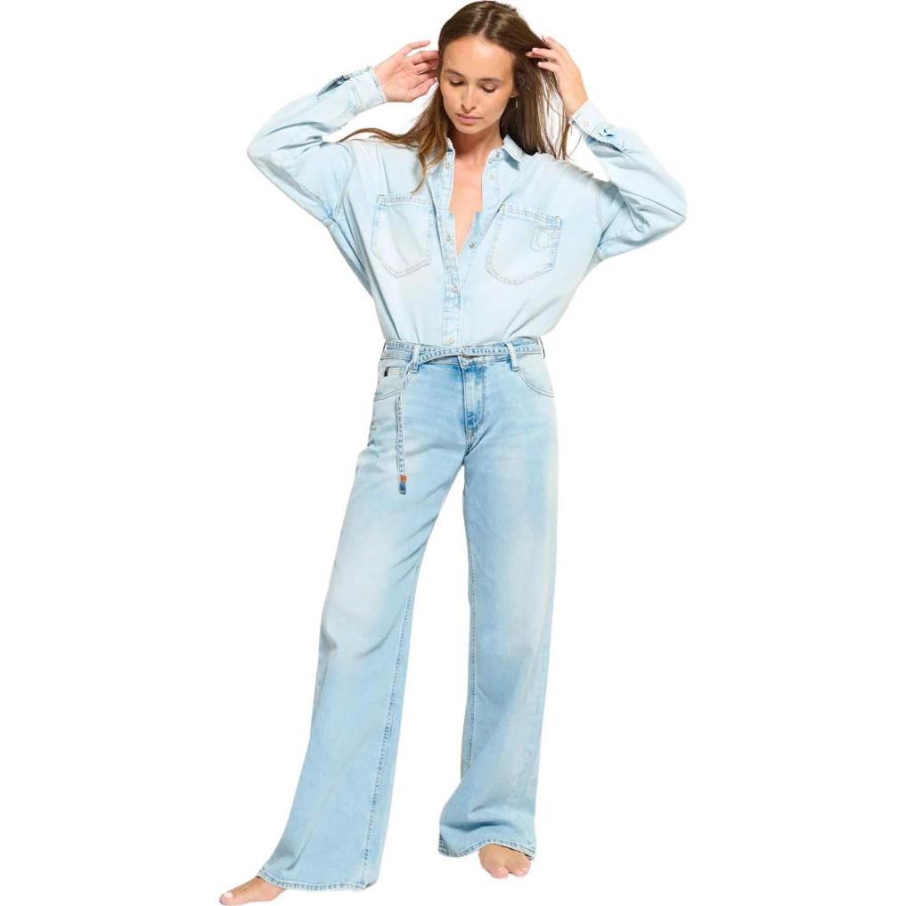 Le Temps Des Cerises, Damen, Jeans, Lauryn Jab, Blau, (42)