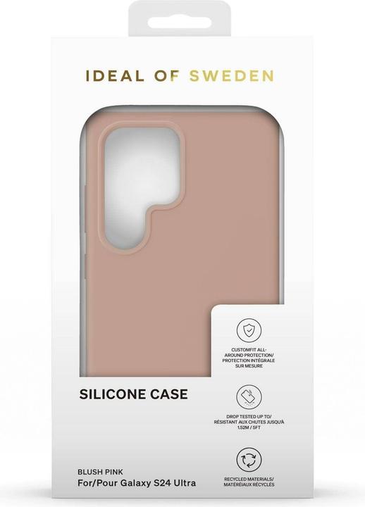 Produktbild iDeal Of Sweden Silicone Case - Blush Pink (Samsung Galaxy S24 Ultra)